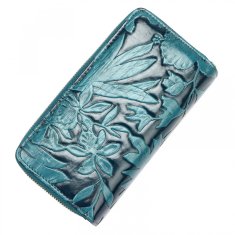 Gregorio Módní dámská kožená peněženka Gregorio Jimelia, modrá