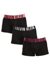 Calvin Klein Pánské boxerky NB3775A MDL 3PACK, Černá, S