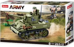 Sluban Army WW2 M38-B0856 Malý spojenecký tank M38-B0856