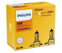 Philips Žárovka 12V H4 60/55W PHILIPS Vision +30% 2ks duopack