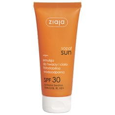 Ziaja Emulze na opalování na obličej a tělo SPF 30 Sun (Sun Emulsion) 100 ml