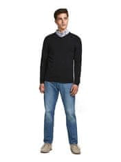 Jack&Jones Pánský svetr JJEBASIC 12137194 12137194 Black (Velikost S)