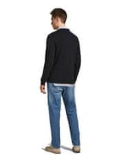 Jack&Jones Pánský svetr JJEBASIC 12137194 12137194 Black (Velikost S)