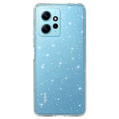 MobilPouzdra.cz Kryt Glitter pro Xiaomi Redmi Note 12 4G , barva stříbrná