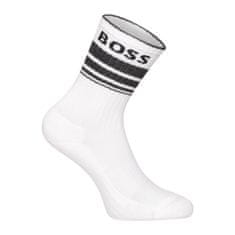 BOSS 3PACK ponožky bílé (50515143 101) - velikost M