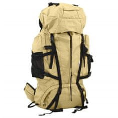 Vidaxl Turistický batoh khaki 60 L tkanina oxford