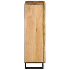 Vidaxl Highboard 40 x 34 x 110 cm masivní hrubé mangovníkové dřevo