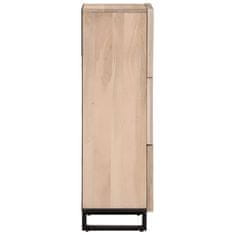 Vidaxl Highboard 40 x 34 x 110 cm masivní mangovníkové dřevo