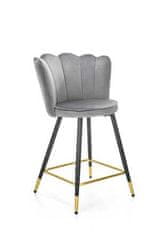 Halmar Barová židle H106 šedá (1p=2szt)