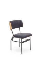 Halmar Moderní jídelní židle SMART KR dub přírodní/černá (1p=2szt)