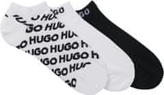 Hugo Boss 3 PACK - dámské ponožky HUGO 50520770-001 (Velikost 35-38)