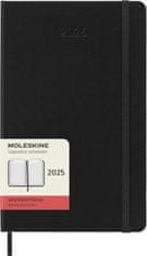 Moleskine Diář 2025 černý L, denní, tvrdý