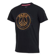 Fan-shop Tričko PSG Stripe Logo black Velikost: XXL