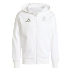 Adidas Mikina REAL MADRID Anthem white Velikost: M