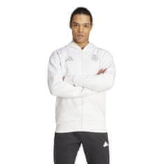 Adidas Mikina REAL MADRID Anthem white Velikost: M