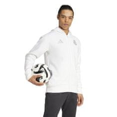 Adidas Mikina REAL MADRID Anthem white Velikost: M