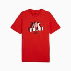 Puma Tričko AC MILAN Culture red Velikost: XXL