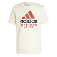 Adidas Tričko MANCHESTER UNITED Seasonal white Velikost: S