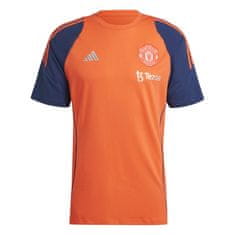 Adidas Tričko MANCHESTER UNITED Tee bright red Velikost: M