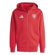 Adidas Mikina MANCHESTER UNITED Anthem red Velikost: XL