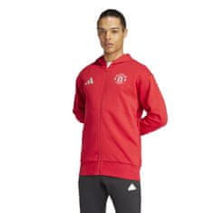 Adidas Mikina MANCHESTER UNITED Anthem red Velikost: XL