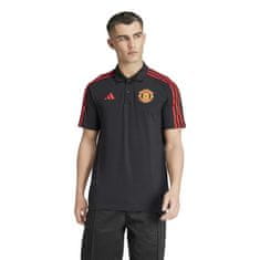 Adidas Polo MANCHESTER UNITED black Velikost: S