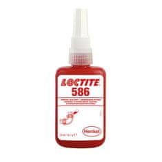 Loctite Tekuté těsnění do závitů, na mosaz a kovy, vysokopevnostní, 50 ml - Loctite 586