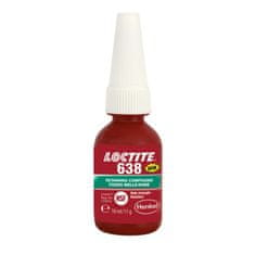 Loctite Lepidlo pro upevňování lícových válcových součástí, 10 ml - Loctite 638