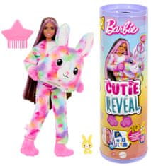 Mattel Panenka Barbie Cutie Reveal Barbie barevné sny zajíček, doplňky s 10 překvapeními HRK37