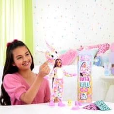 Mattel Panenka Barbie Cutie Reveal Barbie barevné sny zajíček, doplňky s 10 překvapeními HRK37