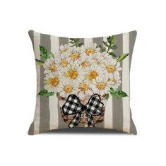 Flor de Cristal Povlak na polštář 45 x 45 cm Daisy basket POD167