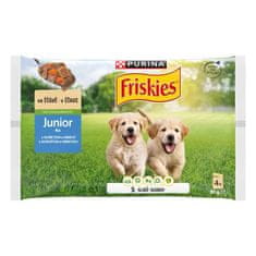 Friskies JUNIOR Multipack kuře a mrkev 4x85g