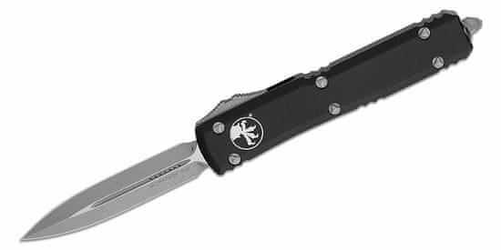 Microtech 122-10AP Ultratech Black Standard automatický nůž 8,8 cm, Apocalyptic, černá, hliník