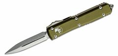 Microtech 122-10OD Ultratech OD Green Standard automatický nůž 8,8 cm, Stonewash, zelená, hliník