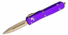 Microtech 122-13PU Ultratech Bronze Purple automatický nůž 8,8 cm, bronzová, fialová, hliník