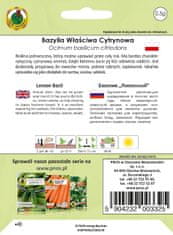 BOBIMARKET citron bazilka bylinková semenka bylinky bez gmo