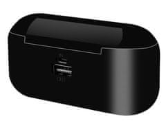 InnoVibe Bluetooth bezdrátová sluchátka - černá + powerbanka