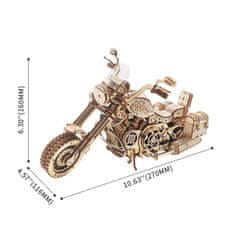 InnoVibe Motorka Cruiser LK504 - 3D dřevěná stavebnice