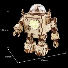 InnoVibe Orpheus - robotická hrací skříňka - 3D dřevěná stavebnice