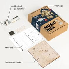 InnoVibe Orpheus - robotická hrací skříňka - 3D dřevěná stavebnice