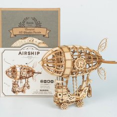 InnoVibe Vzducholoď - 3D dřevěné puzzle