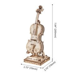 InnoVibe Violoncello - 3D dřevěná stavebnice