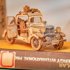 InnoVibe Automobil Vintage - moderní 3D dřevěné puzzle