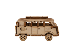 InnoVibe Wooden City 3D puzzle Superfast Minibus Retro