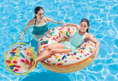 InnoVibe Nafukovací kruh bílý donut 114 cm