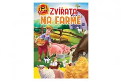 InnoVibe Pracovní sešit 101 aktivit s nálepkami - Zvířata na farmě