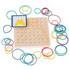 InnoVibe Dřevěná deska Geoboard