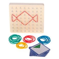 InnoVibe Dřevěná deska Geoboard