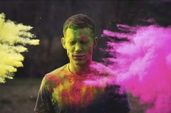 InnoVibe Barevný prášek Holi - 6 x 100 g