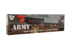 InnoVibe Brokovnice/puška 46cm plast + vodní kuličky 6mm,pěnové náboje, gumové kul. v krabici 49x14x4cm